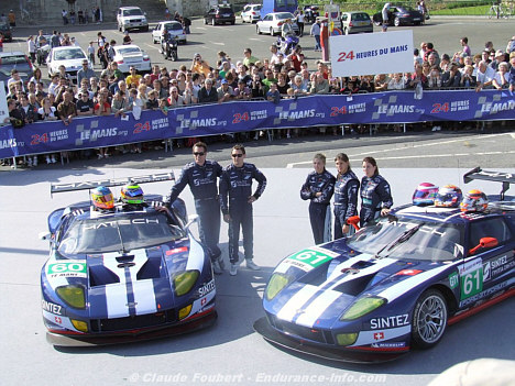 Mateck Competition kommer med to Ford GT40 biler med startnumrene 60 og 61.
(Foto: Claude Foubert - Endurance-Info.com)